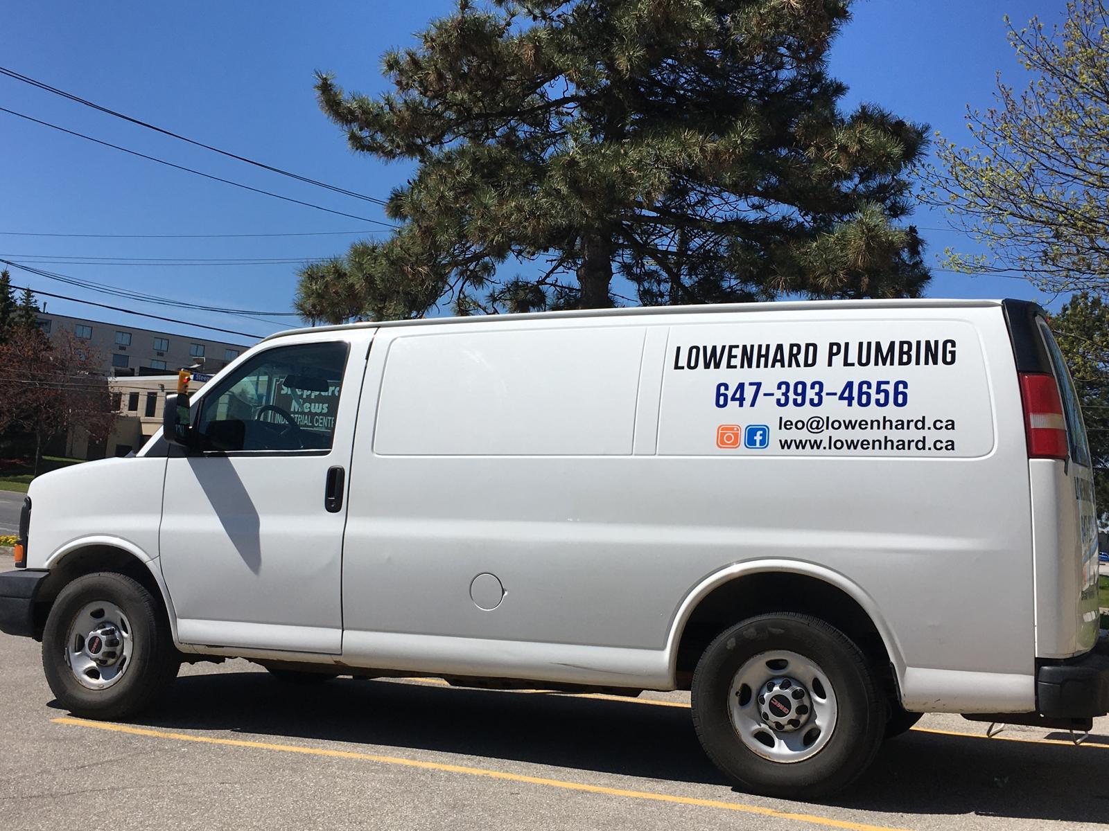 Lowenhard Plumbing Van